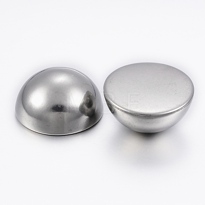 304 Stainless Steel Cabochon STAS-H398-20mm-37P-1