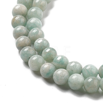 Natural Amazonite Beads Strands G-L618-A01-4mm-1