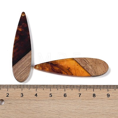 Resin & Wood Big Pendants WOOD-F015-08D-1