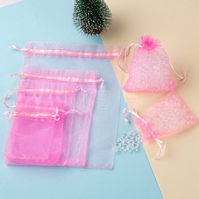 5 Style Organza Gift Bags with Drawstring OP-LS0001-01A-1
