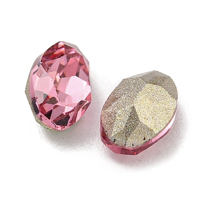 Glass Rhinestone Cabochons RGLA-L029-17B-209-1