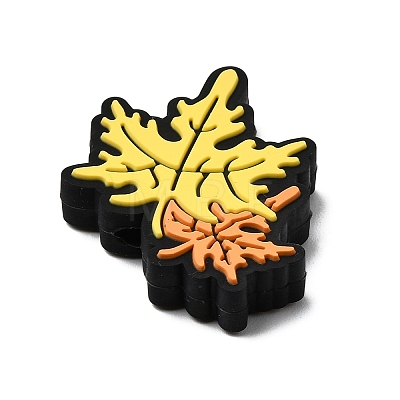 Thanksgiving Theme Silicone Beads SIL-J001-01I-1