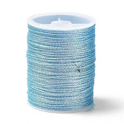 12 Rolls 12 Colors 6-Ply Polyester Cord OCOR-L046-01B-1