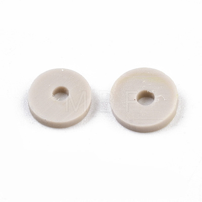 Handmade Polymer Clay Beads CLAY-R067-6.0mm-B02-1