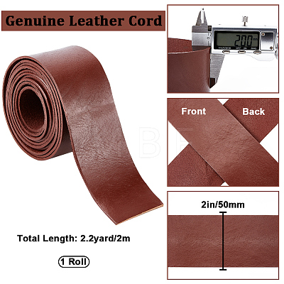 2M Flat Leather Cord LC-WH0007-07D-01-1
