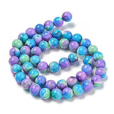 Synthetic Imperial Jasper Beads Strands G-N342-25B-1-1