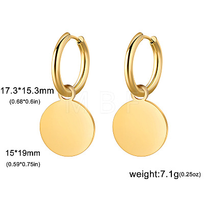 304 Stainless Steel Hoop Earrings FS-WG6A0FB-04-1