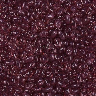 Imitation Jade Glass Seed Beads SEED-T006-01B-1