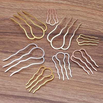Brass Hair Combs Findings OHAR-PW0001-388-C-1