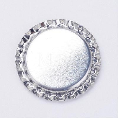 Iron Cabochon Settings IFIN-G067-08S-1