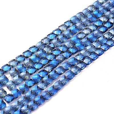 Electroplate Glass Beads Strands EGLA-S176-02-B06-1