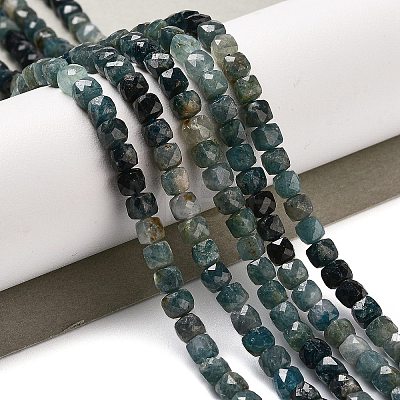 Natural Blue Tourmaline Beads Strands G-NH0001-H02-01-1