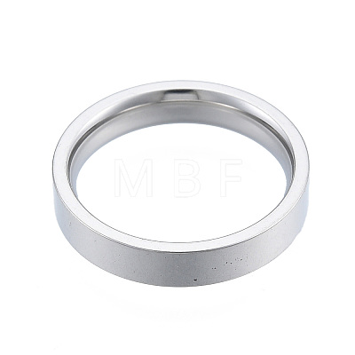201 Stainless Steel Plain Band Ring for Women RJEW-N043-12P-1