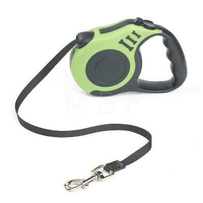 16.5FT(5M) Strong Nylon Retractable Dog Leash AJEW-A005-01C-1