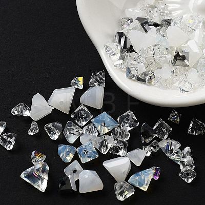 Opaque & Transparent Glass Beads GLAA-G109-01A-1