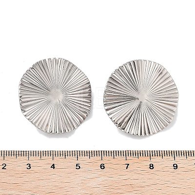 304 Stainless Steel Stud Earring Findings STAS-P357-01A-P-1