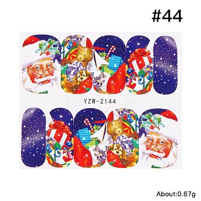 Christmas Series Nail Art Full-Cover Sticker MRMJ-Q058-2144-1