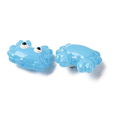 Transparent Glass Enamel Beads LAMP-V001-08J-1
