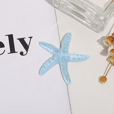 Translucent Resin Sea Animal Cabochons RESI-B016-01D-1