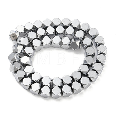 Electroplated Synthetic Non-magnetic Hematite Beads Strands G-Z032-G02-08P-1