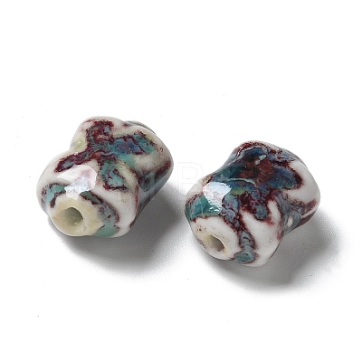 Handmade Porcelain Beads PORC-L080-E06-1