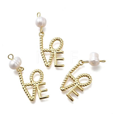 Brass Pendants KK-B132-02G-04-1