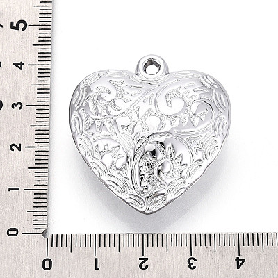 Textured Acrylic Pendants OACR-T030-38B-1
