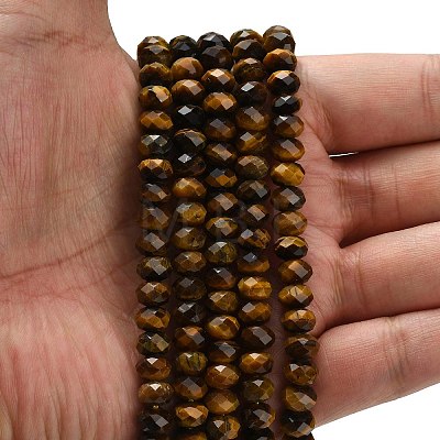Natural Tiger Eye Beads Strands G-Z111-A02-01-1