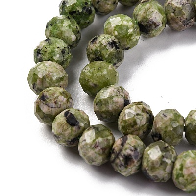 Natural Sesame Jasper Beads Strands G-K380-A20-01-1