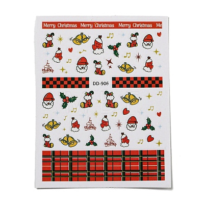 Christmas Theme Nail Decals Stickers MRMJ-F017-08-1