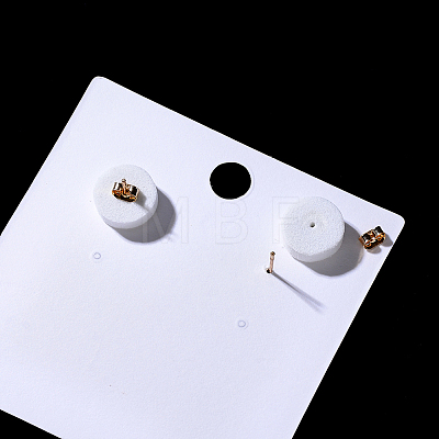 Polystyrene Foam Earring Pads KY-T017-01-A01-1