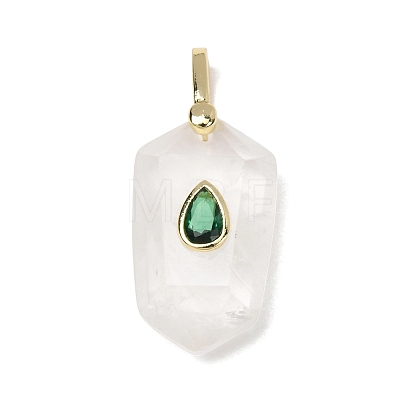 Natural Quartz Crystal Pendants GG-CBA5FCC-01G-08-1