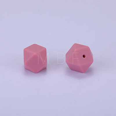 Hexagonal Silicone Beads SI-JX0020A-78-1
