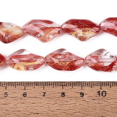 Handmade Lampwork Beads Strands LA-N046-02H-1