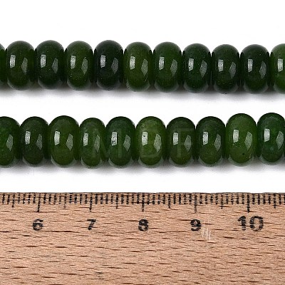 Natural White Jade Beads Strands G-Q613-01F-07-1