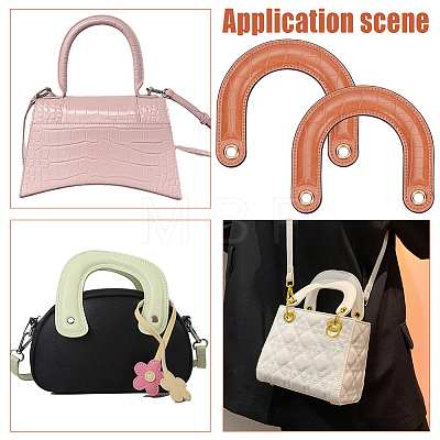 PU Leather Travel Bag Handles FIND-WH0111-206A-1