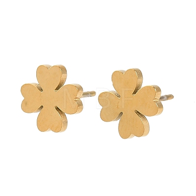 304 Stainless Steel Stud Earrings EJEW-I321-03G-1