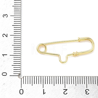 925 Sterling Silver Safety Pin Brooch Findings STER-H120-02G-1