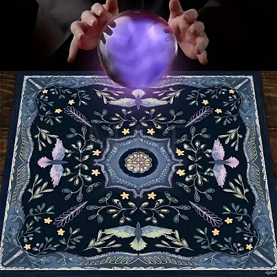 Polyester Tarot Tablecloth for Divination PW-WG9B02D-01-1