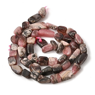 Natural Rhodonite Beads Strands GG-CBADF20-B14-1