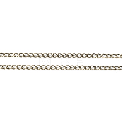 Brass Twisted Chains CHC-K006-03AB-1