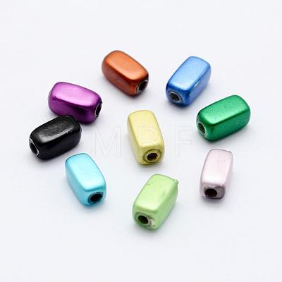 Color Plating Acrylic Beads MACR-K331-06-1
