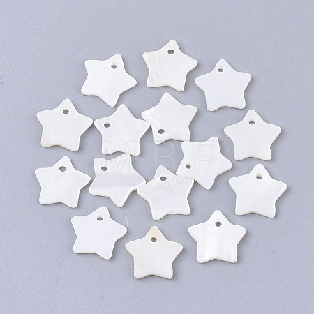 Freshwater Shell Pendants X-SHEL-S276-60B-1