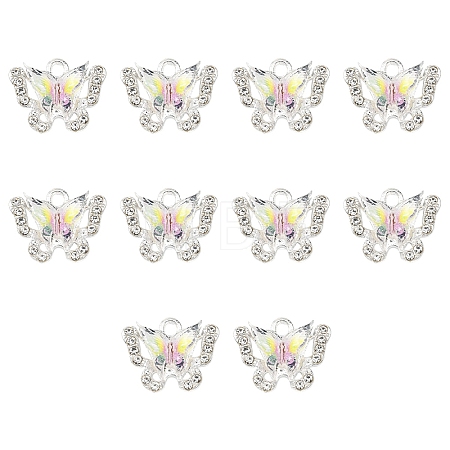 10Pcs Alloy Pendants FIND-YW0009-29D-1