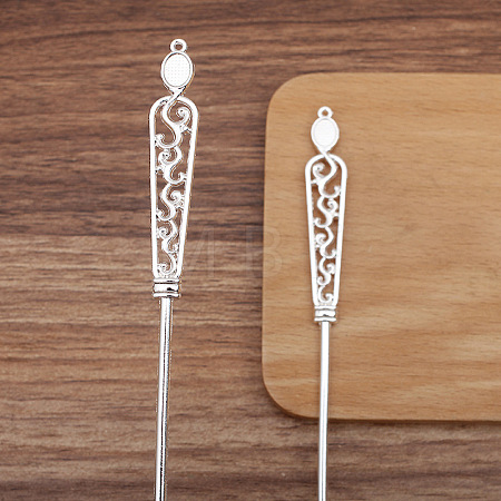 Alloy Hair Sticks Findings PW-WG14FAC-01-1