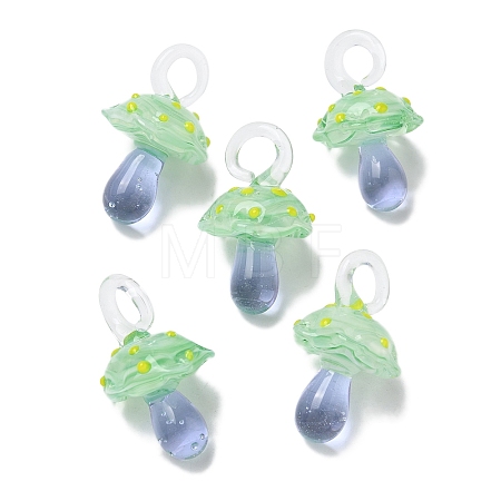 Handmade Lampwork Pendants LAMP-M021-01C-1