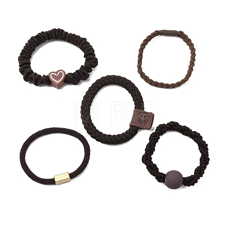 Polyester Elastic Hair Accessories AJEW-Z049-02-1