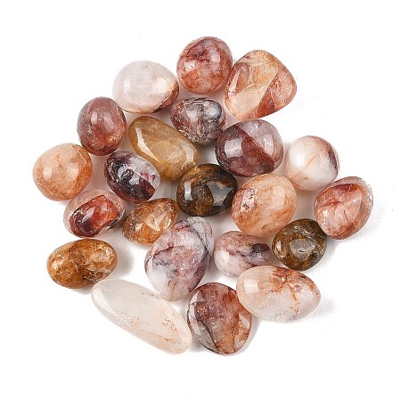 Natural Ferruginous Quartz Beads G-G348-01B-28-1
