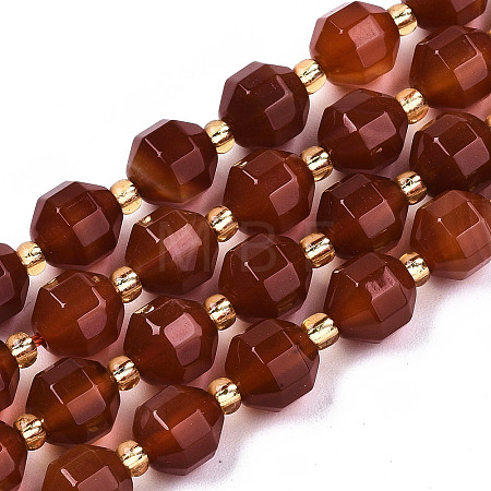 Natural Agate Beads Strands G-T131-82A-07-1