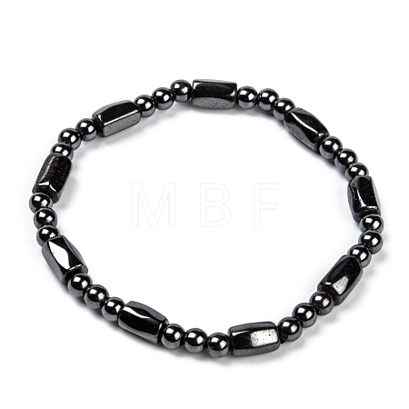 Magnetic Hematite Bracelets BJEW-Q005-1